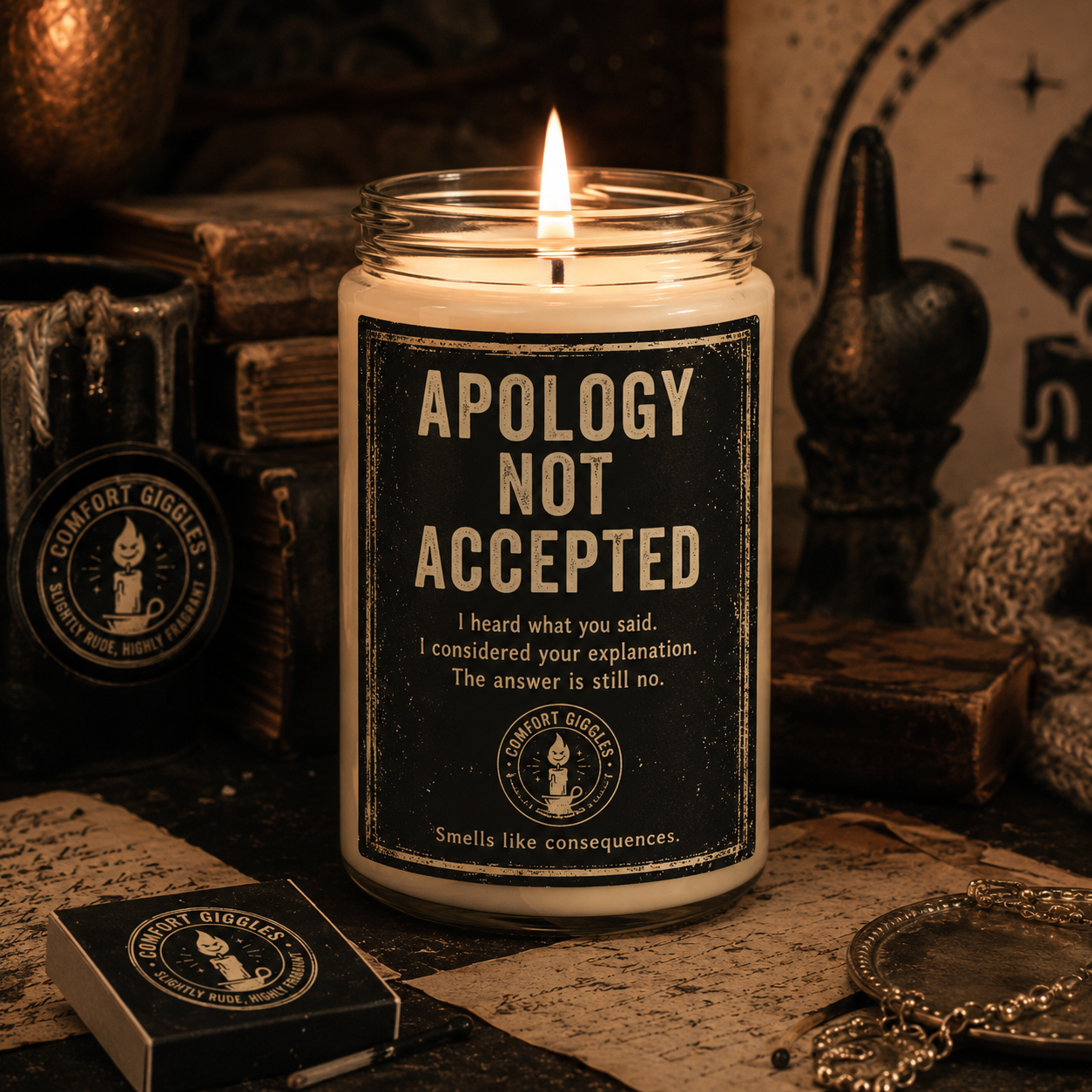 Apology Not Accepted